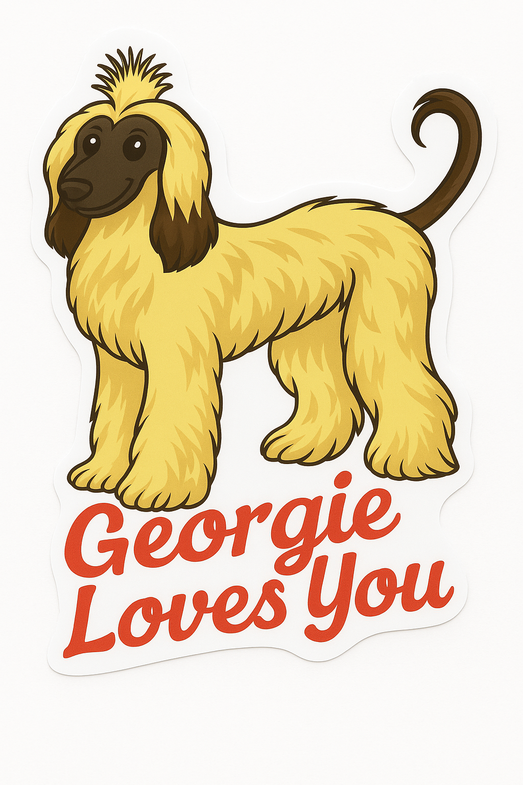 ❤️ Georgie Loves You Sticker